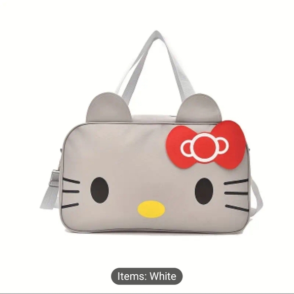 Sanrio Hello Kitty travel bag. Color: White - Picture 3 of 4